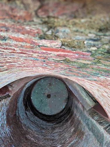 Step Well Akbari Mahal at Agra Fort in Agra in India