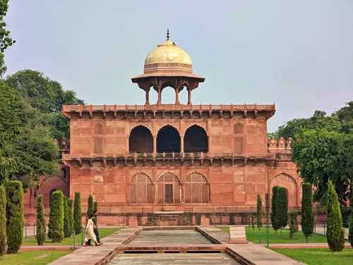 Taj Museum at the Taj Mahal in Agra in India