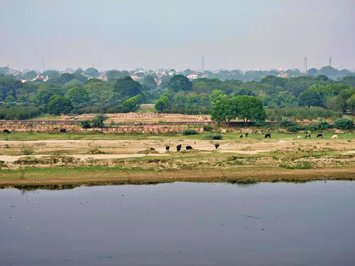 The Taj View Point ADA in Agra in India