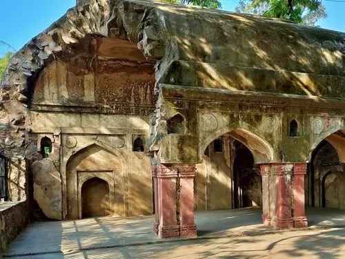 Agrasen ki Baoli Stepwell in Delhi in India
