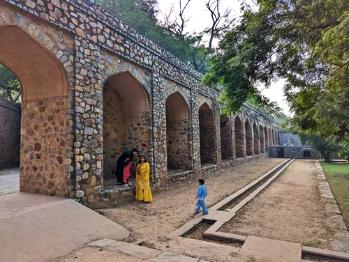 South Gate at Humayun’s Tomb in Delhi in India