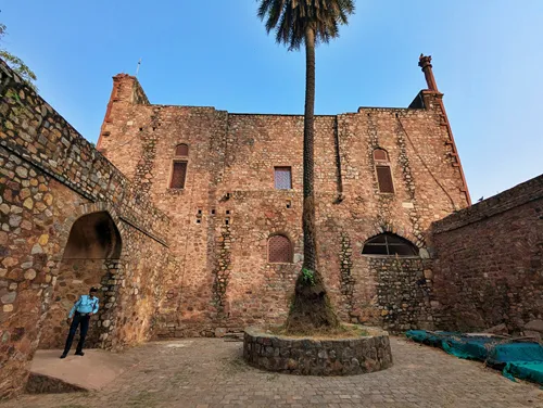 South Gate at Humayun’s Tomb in Delhi in India