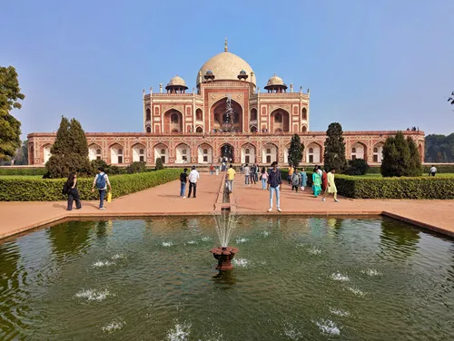 Humayun's Tomb in Delhi in India