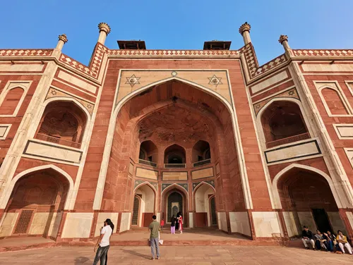 Humayun's Tomb at Humayun’s Tomb in Delhi in India