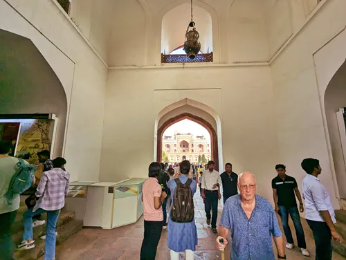 West Gate at Humayun’s Tomb in Delhi in India