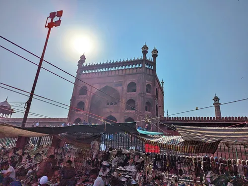 Jama Masjid in Delhi in India