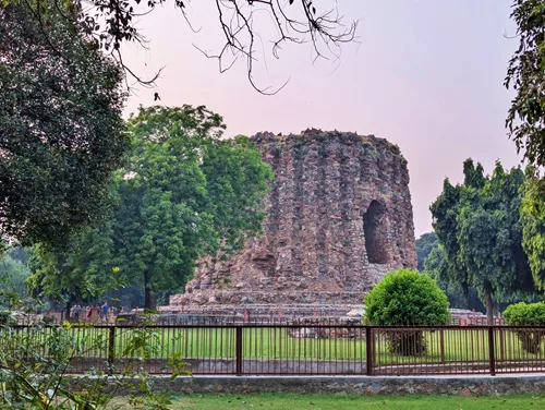 Alai Minar at Qutub Minar in Delhi  in India