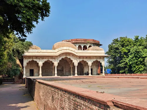 The Shah Burj (Emperor's Tower) in the Red Fort (Lal Qila) in Delhi in India