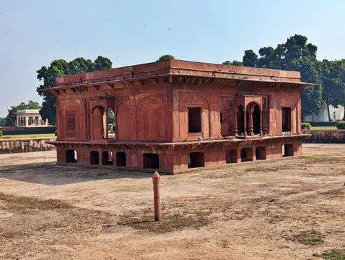 Zafar Mahal (The Victory Palace) in the Red Fort (Lal Qila) in Delhi in India