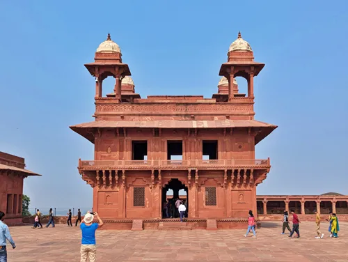 Diwan-i-Khas at Fatehpur Sikri Fort in India