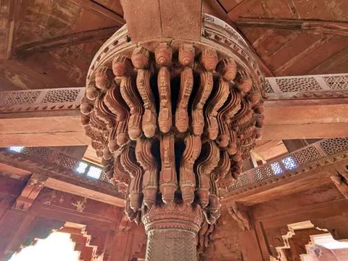 Diwan-i-Khas at Fatehpur Sikri Fort in India