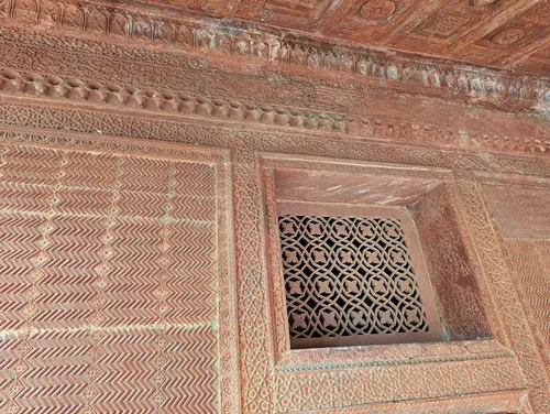 Turkish Sultana's Palace at Fatehpur Sikri Fort in India