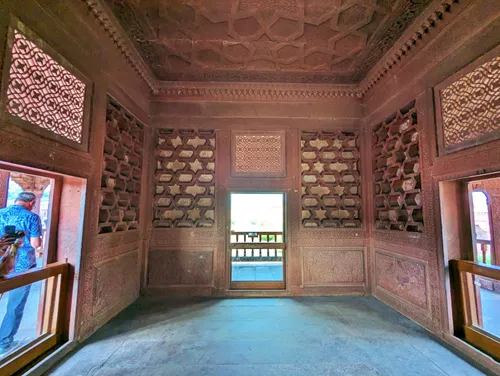 Turkish Sultana's Palace at Fatehpur Sikri Fort in India