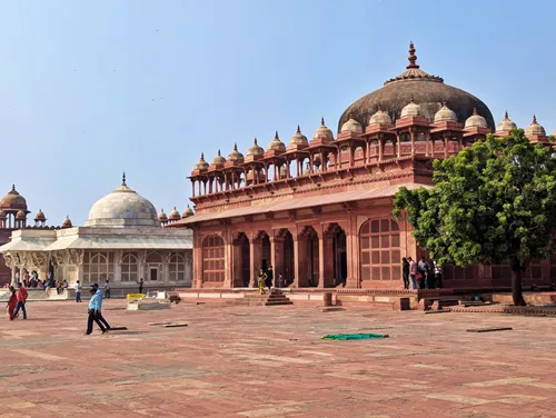 Jama Masjid at Fatehpur Sikri in India