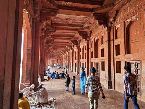 Jama Masjid at Fatehpur Sikri in India