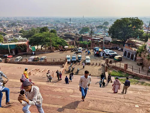 Buland Darwaza (The Magnificent Gate) at Jama Masjid at Fatehpur Sikri Fort in India