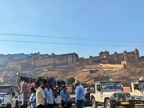 Amber Palace in Jaipur in India