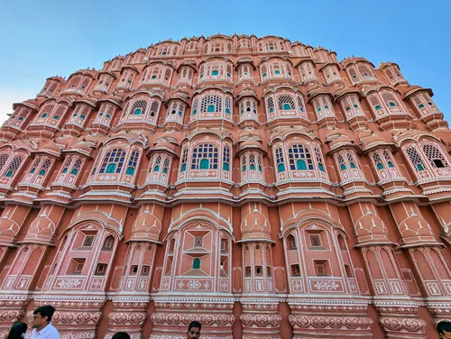 Hawa Mahal in Jaipur in India