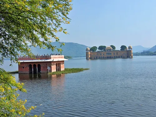 Jal Mahal (Lake Palace) in Jaipur in India