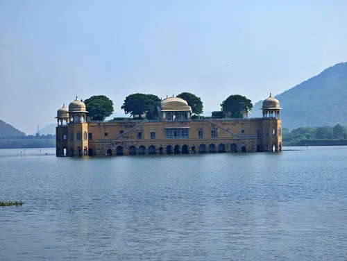 Jal Mahal (Lake Palace) in Jaipur in India