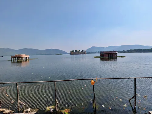 Jal Mahal (Lake Palace) in Jaipur in India