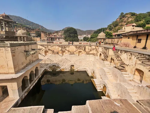 Panna Meena ka Kund Stepwell in Jaipur in India