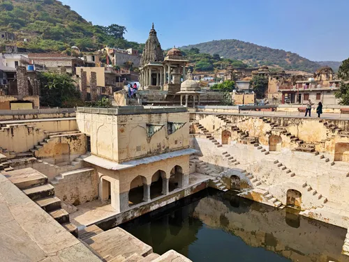 Panna Meena ka Kund Stepwell in Jaipur in India