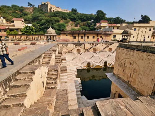 Panna Meena ka Kund Stepwell in Jaipur in India