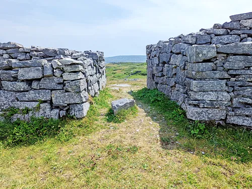Dún Eoghanachta – Ring Fort on Inis Mór in the Aran Islands in Ireland