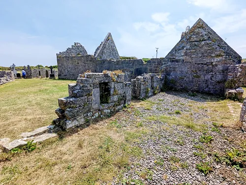 Na Seacht dTeampaill – The Seven Churches on Inis Mór in the Aran Islands in Ireland