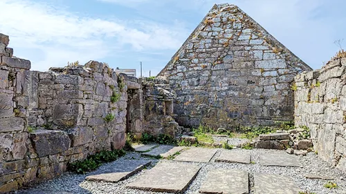 Na Seacht dTeampaill – The Seven Churches on Inis Mór in the Aran Islands in Ireland
