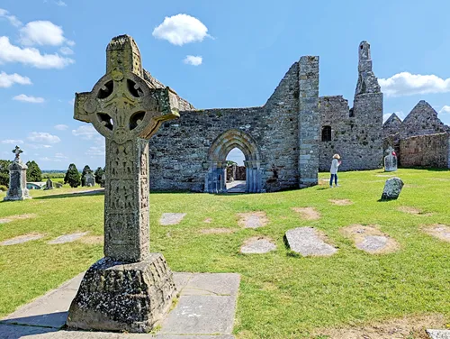 Clonmacnoise in Ireland