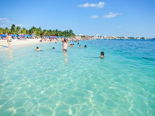 Playa Centro in Isla Mujeres