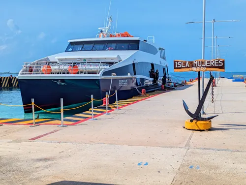 Xcaret Xailing Catamaran in Isla Mujeres