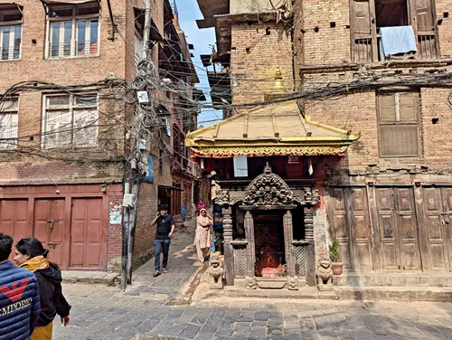 Backstreets in Bhaktapur, Kathmandu
