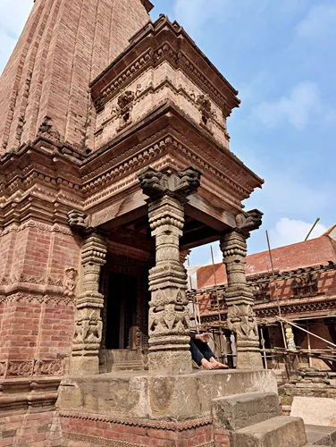 Badrinath Temple in Bhaktapur Durbar Square, Kathmandu