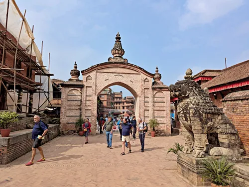 Entrance Gate in Bhaktapur Durbar Square, Kathmandu