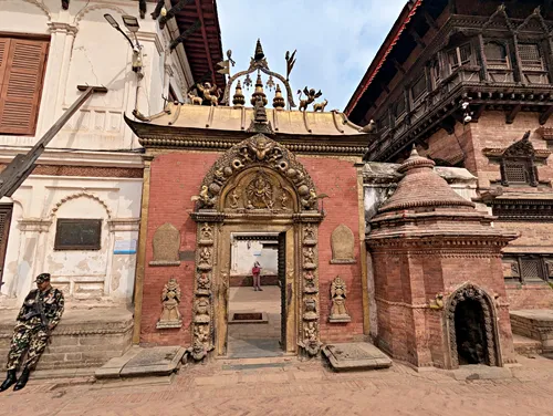 The Golden Gate in Bhaktapur Durbar Square, Kathmandu