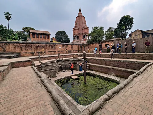 Lun Hiti / Golden Fountain in Bhaktapur Durbar Square, Kathmandu