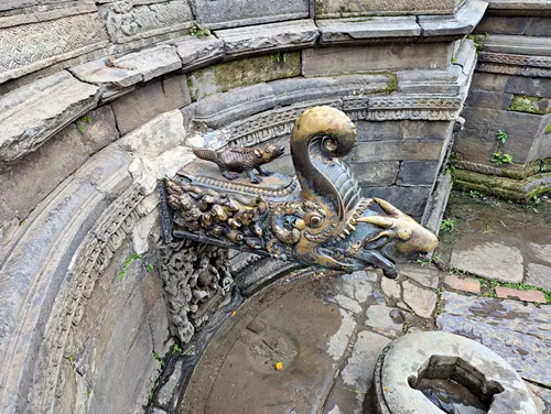 Lun Hiti / Golden Fountain in Bhaktapur Durbar Square, Kathmandu
