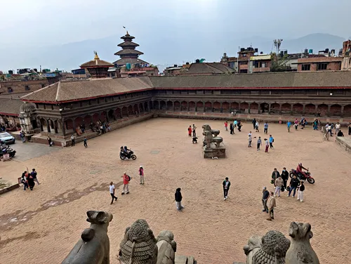 Shilu Mahadev Temple in Bhaktapur Durbar Square, Kathmandu