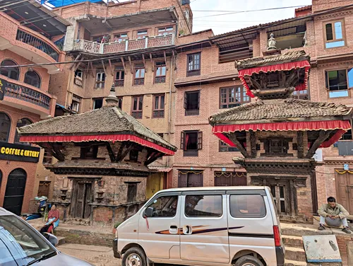 Uma Maheshwar Temple and Anantalingeswar Temple in Bhaktapur, Kathmandu