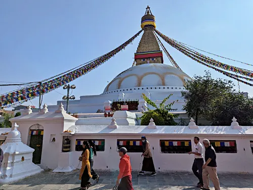 Boudhanath Stupa in the Boudhanath Stupa area, Kathmandu