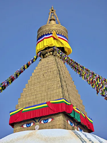 Boudhanath Stupa in the Boudhanath Stupa area, Kathmandu