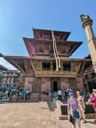 Bhimsen Mandir in Patan Durbar Square, Kathmandu