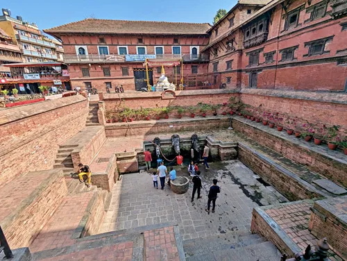 Manga Hiti in Patan Durbar Square, Kathmandu