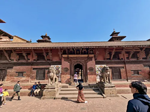 Mul Chowk in Patan Durbar Square, Kathmandu