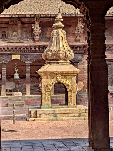 Mul Chowk in Patan Durbar Square, Kathmandu