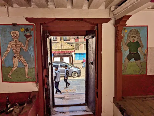 Lokakirti Mahavihar in Patan, Kathmandu