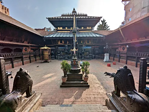Oku Bahal Rudra Varna Mahavihar in Patan, Kathmandu